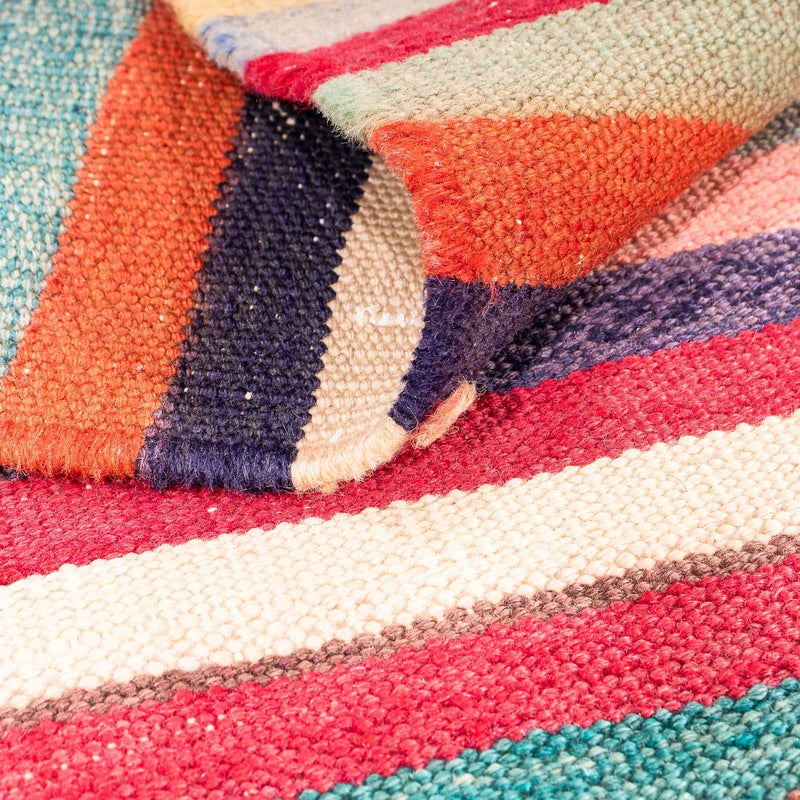 Kelim tapijt - Oud - 190 x 145 cm - veelkleurig