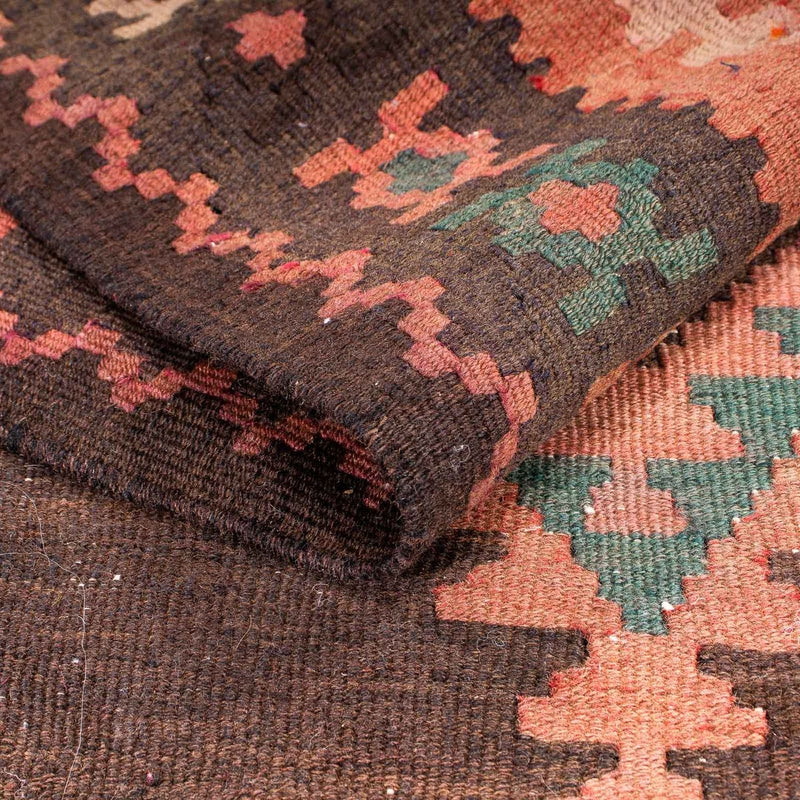 Loper Kelim tapijt - Oud - 290 x 110 cm - veelkleurig