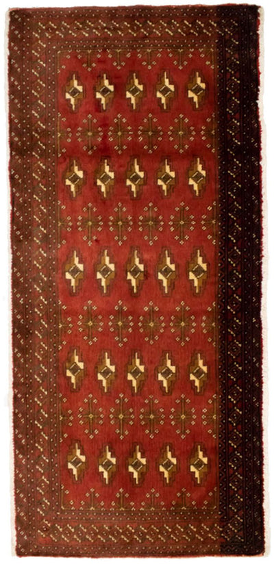 Turkaman tapijt 60x130cm - Perzisch tapijt