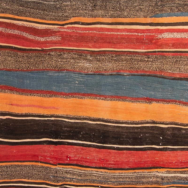 Loper Kelim tapijt - Oud - 330 x 135 cm - veelkleurig