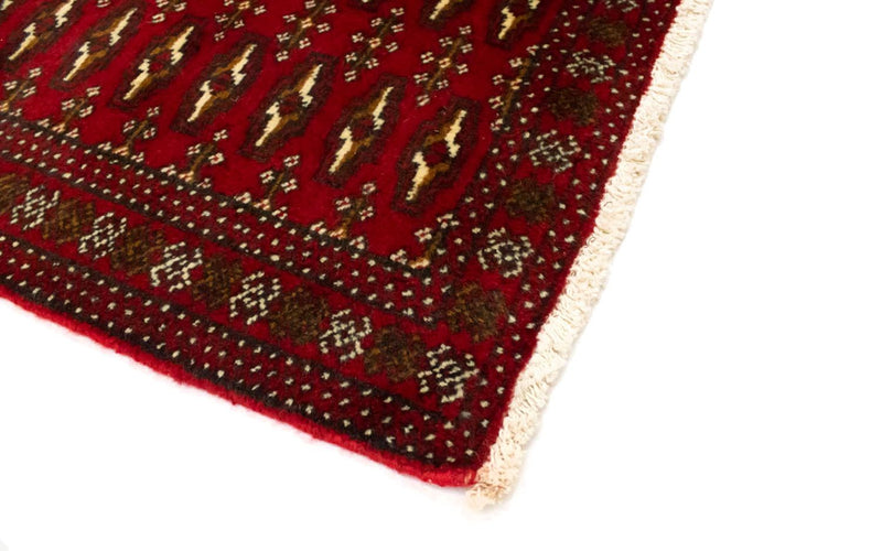 Turkaman tapijt - 130 x 60 cm - rood