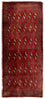 Turkaman tapijt - 130 x 60 cm - rood