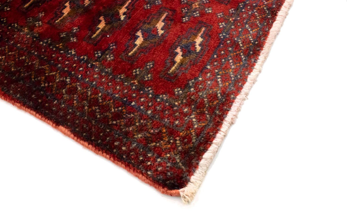 Turkaman tapijt - 130 x 60 cm - rood