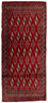 Turkaman tapijt - 130 x 60 cm - rood