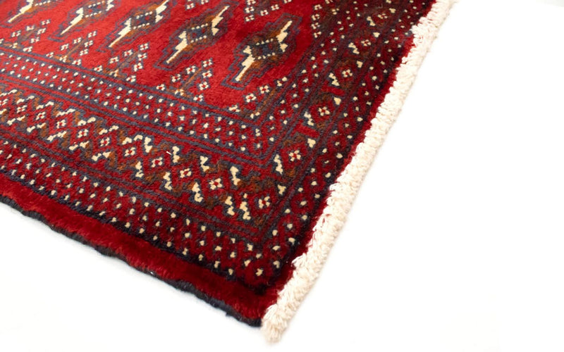 Turkaman tapijt - 130 x 60 cm - rood