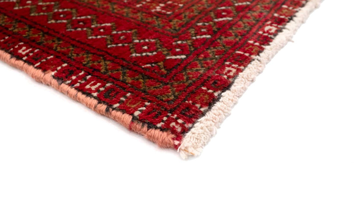 Turkaman tapijt - 130 x 60 cm - rood