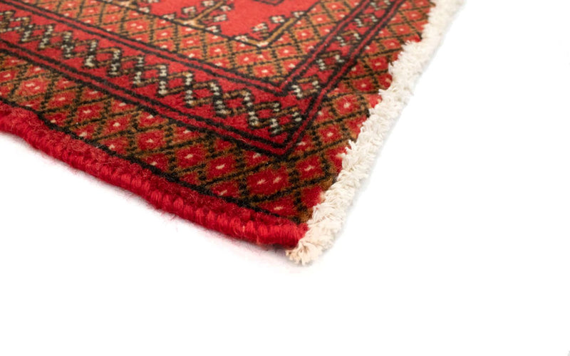 Turkaman tapijt - 130 x 60 cm - rood