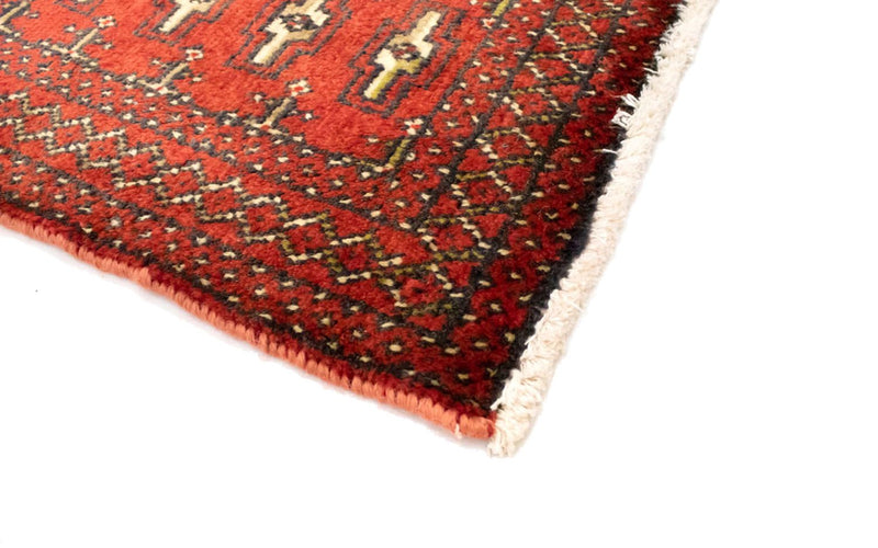 Turkaman tapijt - 130 x 60 cm - rood