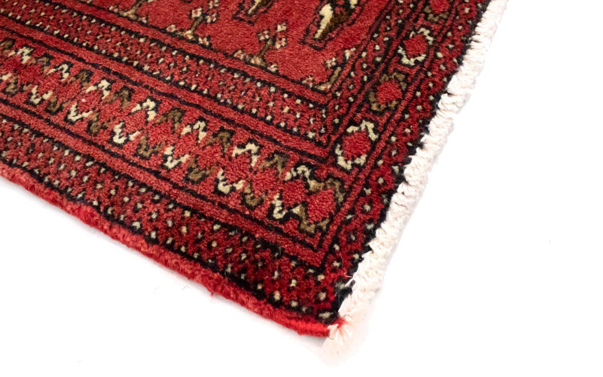 Turkaman tapijt - 130 x 60 cm - rood