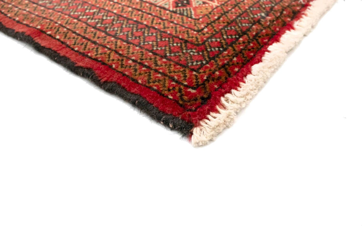 Turkaman tapijt - 130 x 60 cm - licht rood