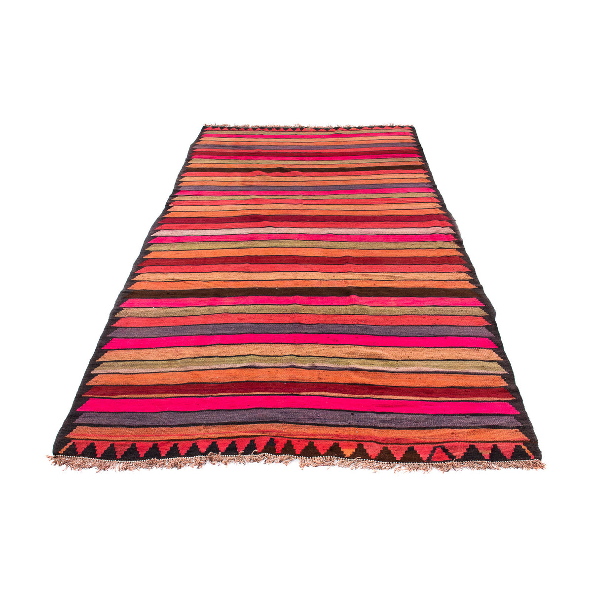 Loper Kelim tapijt - Oud - 325 x 160 cm - veelkleurig