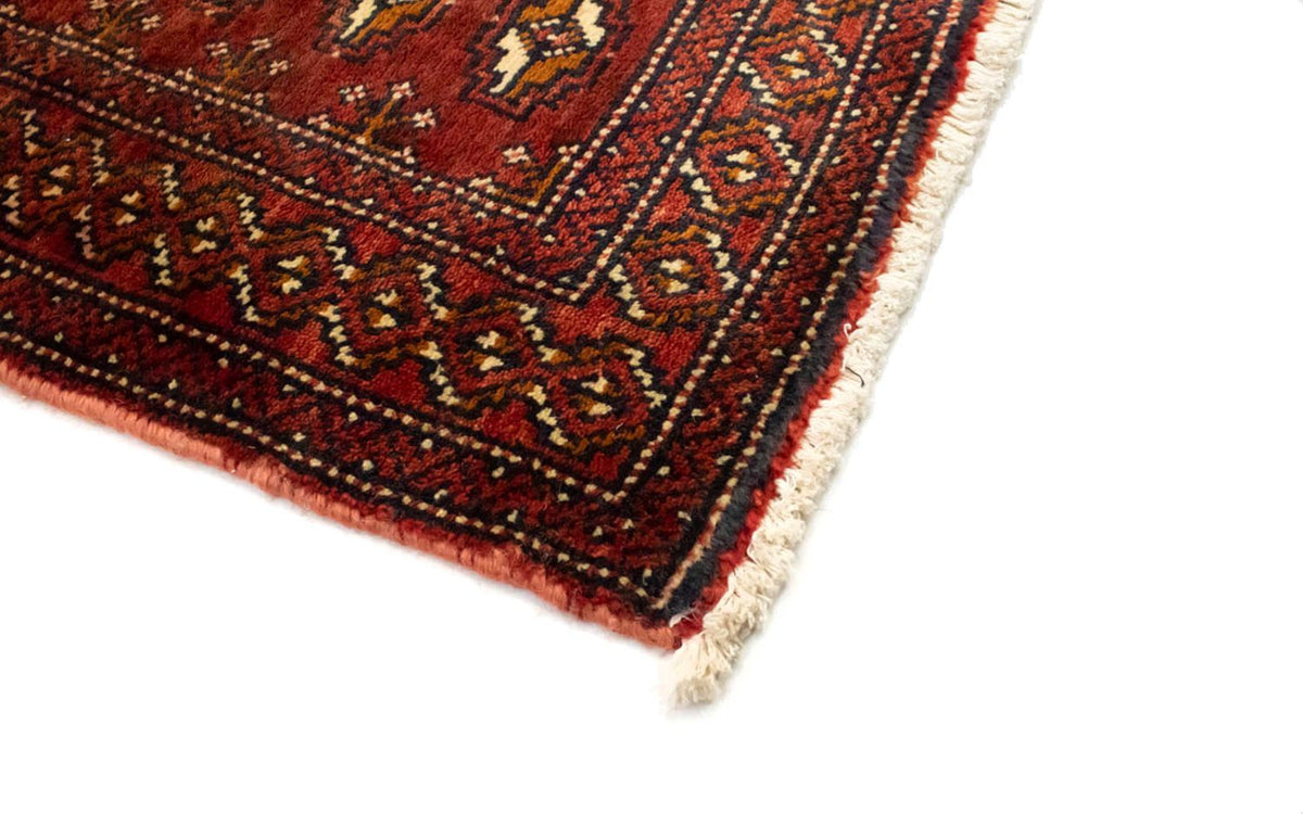 Turkaman tapijt - 130 x 60 cm - rood