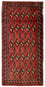 Turkaman tapijt - 130 x 60 cm - rood