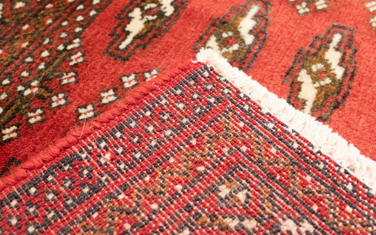 Turkaman tapijt - 130 x 60 cm - roest