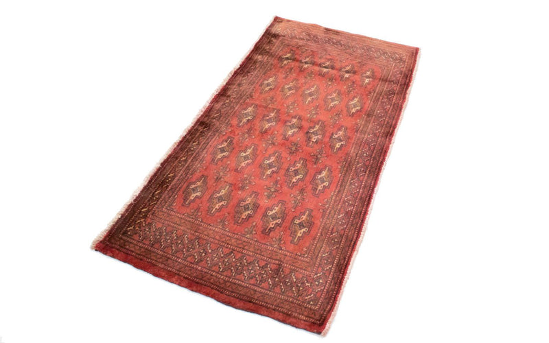 Turkaman tapijt - 130 x 60 cm - roest