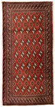 Turkaman tapijt 130x60cm - Perzisch tapijt