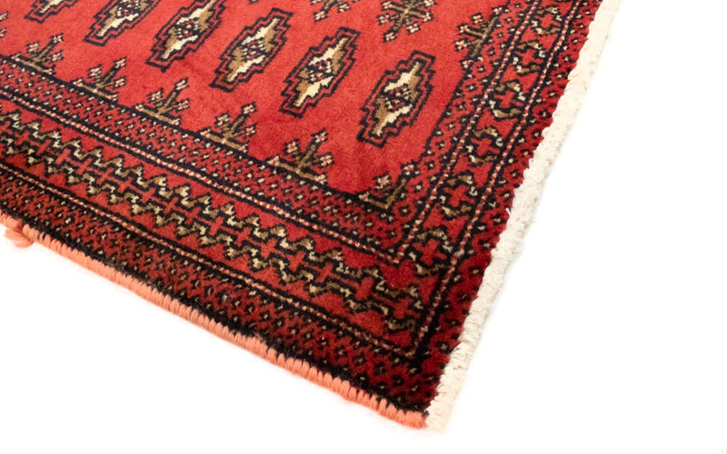 Turkaman tapijt - 130 x 60 cm - rood