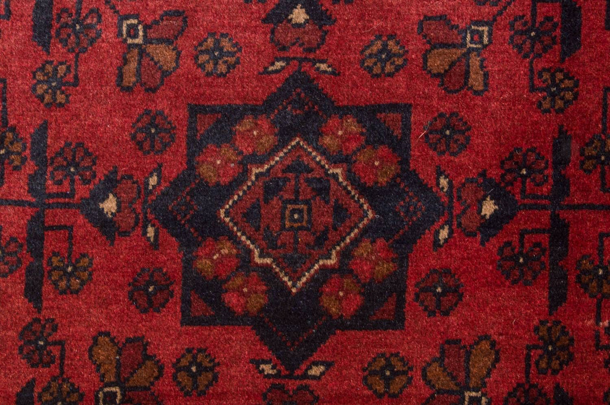 Afghaans tapijt - Kunduz - 186 x 122 cm - rood