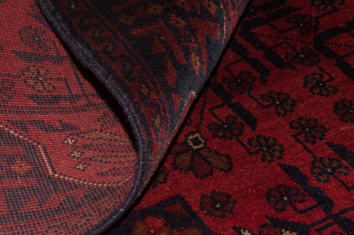 Afghaans tapijt - Kunduz - 186 x 122 cm - rood