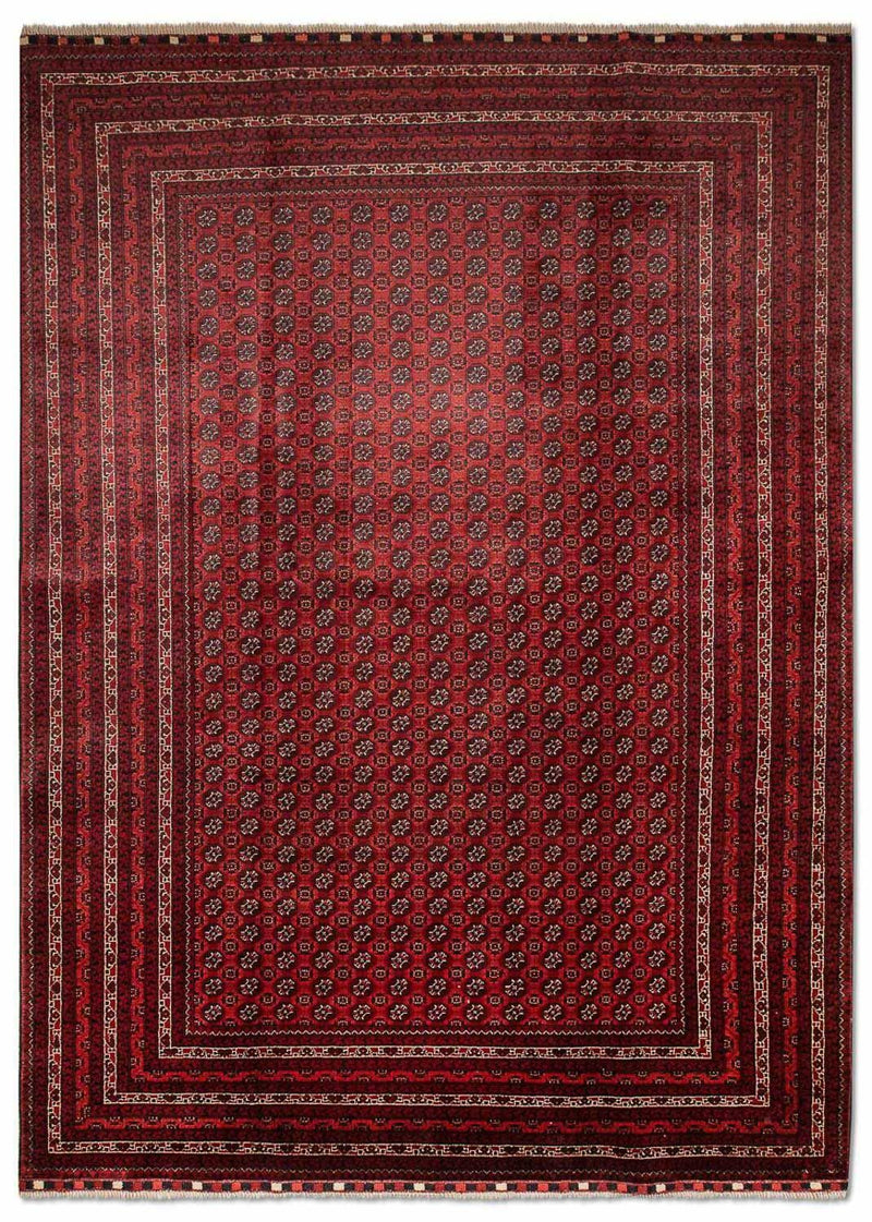 Afghaans tapijt - Bukhara - 301 x 197 cm - rood