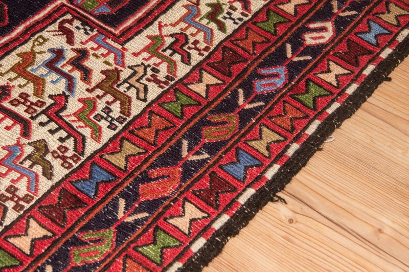 Kelim tapijt - Oosters vierkant  - 99 x 95 cm - beige