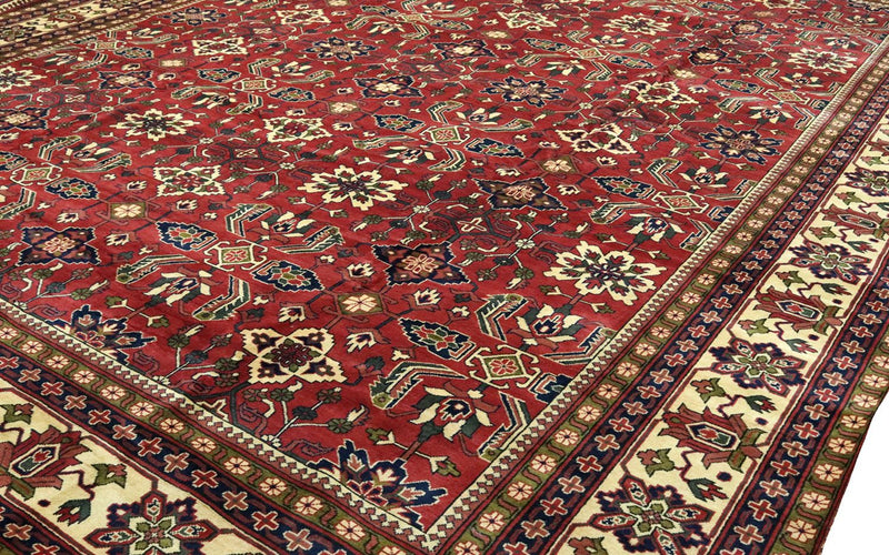 Afghaans tapijt - Hatshlu - 492 x 401 cm - rood