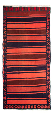 Loper Kelim tapijt - Oud - 335 x 155 cm - veelkleurig