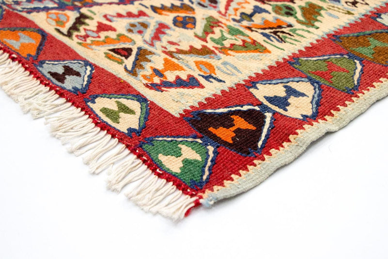 Kelim tapijt - Oud - 153 x 119 cm - blauw