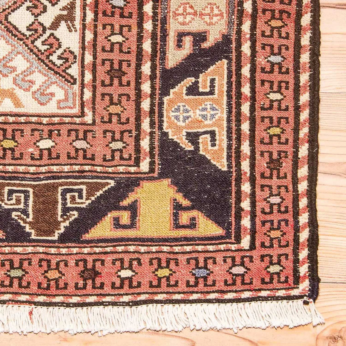 Zijden kilim Tapijt 122x194cm
