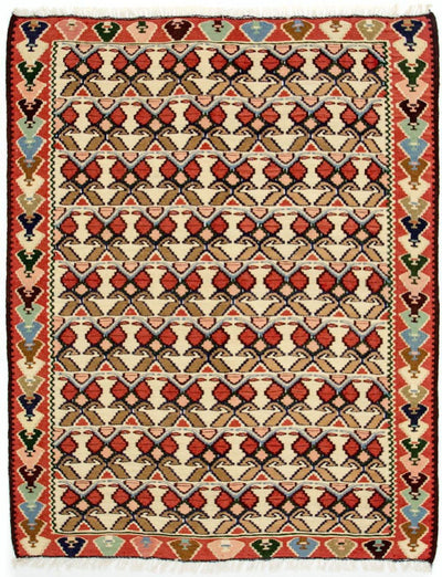 Kilim Fars Tapijt 105x143cm