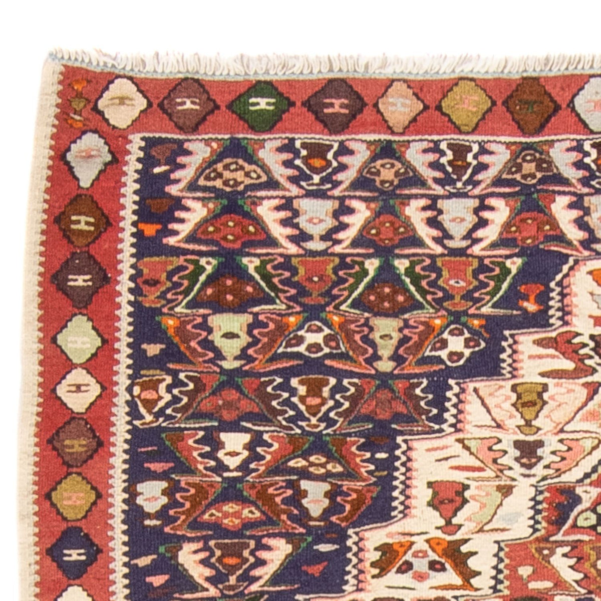 Kelim tapijt - Oosters - 152 x 117 cm - veelkleurig