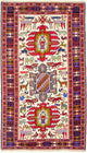 Zijden kilim Tapijt 118x212cm