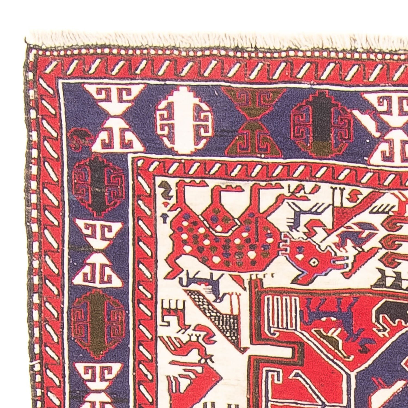 Zijden kilim Tapijt 205x110cm