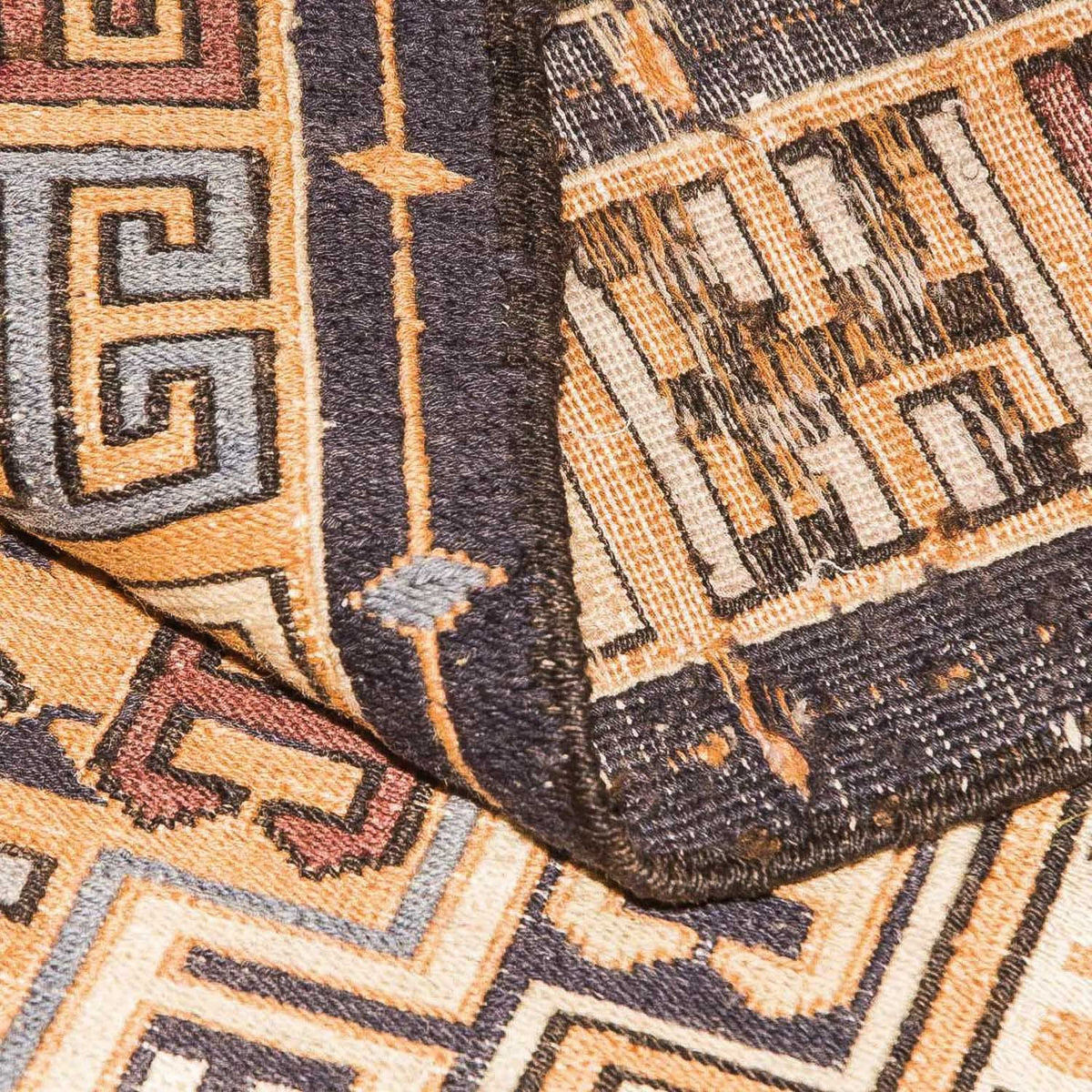 Loper Kelim tapijt - Oosters - 210 x 115 cm - beige