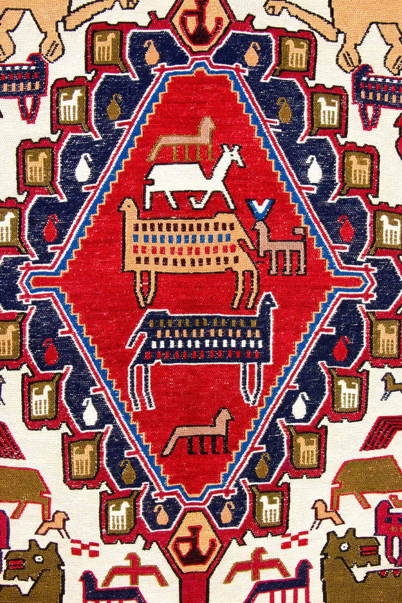 Kelim tapijt - Oosters - 192 x 110 cm - beige