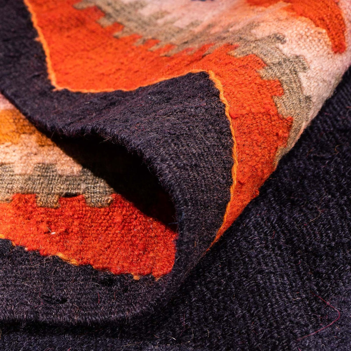 Loper Kelim tapijt - Oud - 315 x 150 cm - veelkleurig