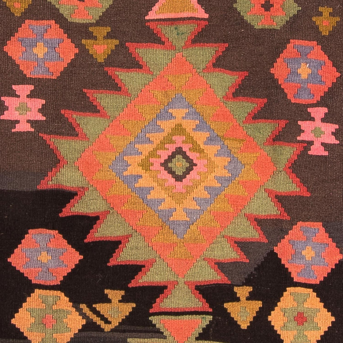 Loper Kelim tapijt - Oud - 330 x 155 cm - veelkleurig