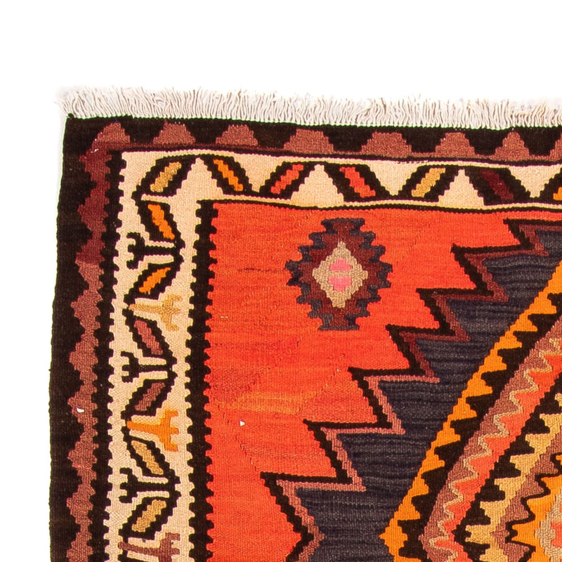 Loper Kelim tapijt - Oud - 275 x 140 cm - veelkleurig