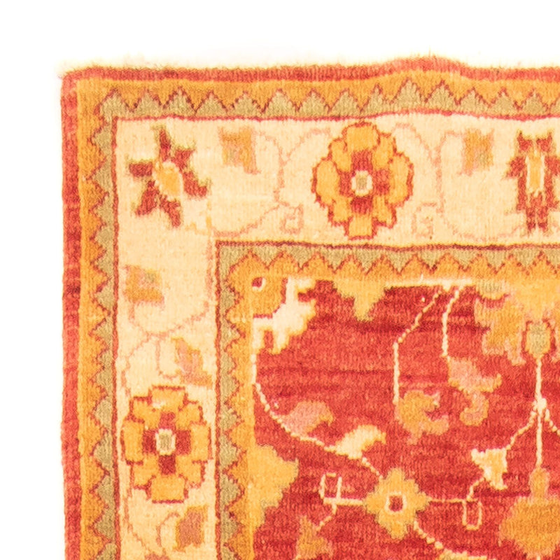 Loper Ziegler tapijt - 393 x 82 cm - rood