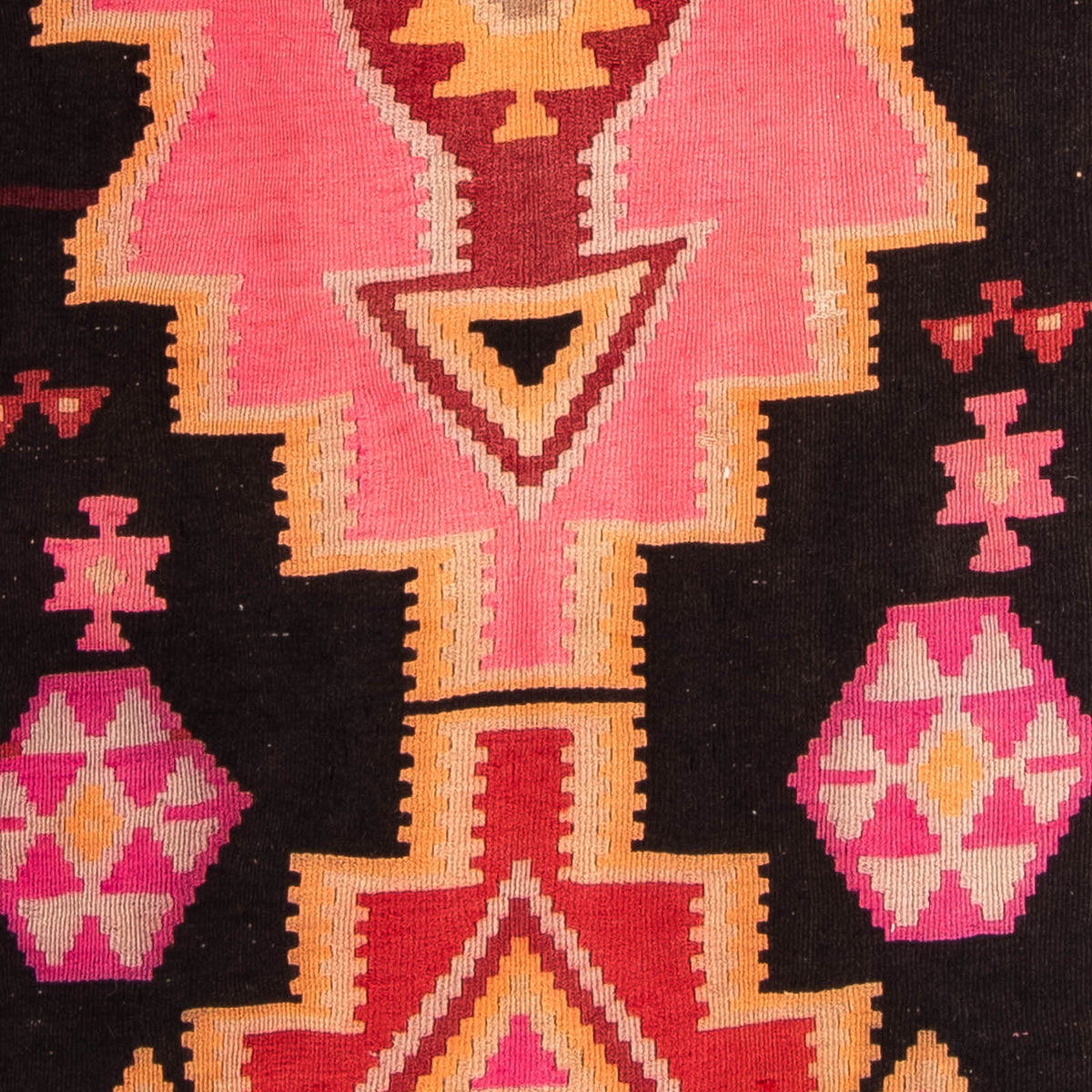 Loper Kelim tapijt - Oud - 330 x 150 cm - veelkleurig