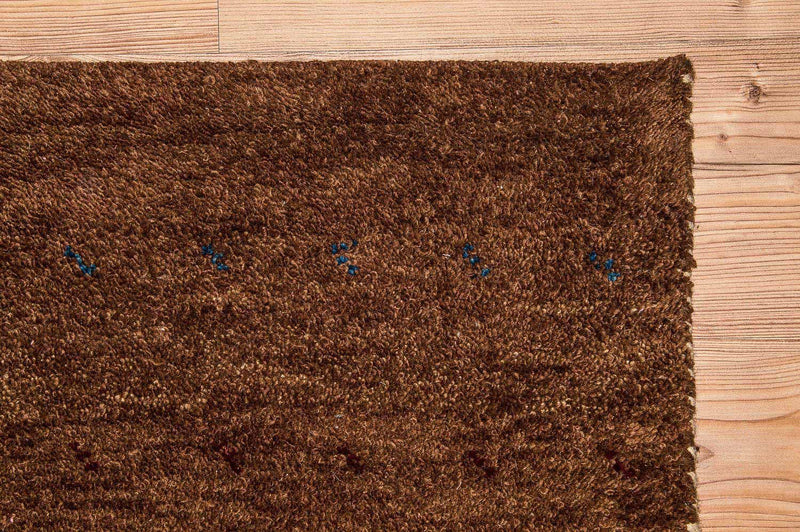 Loper Gabbeh tapijt - Indus - 302 x 82 cm - veelkleurig