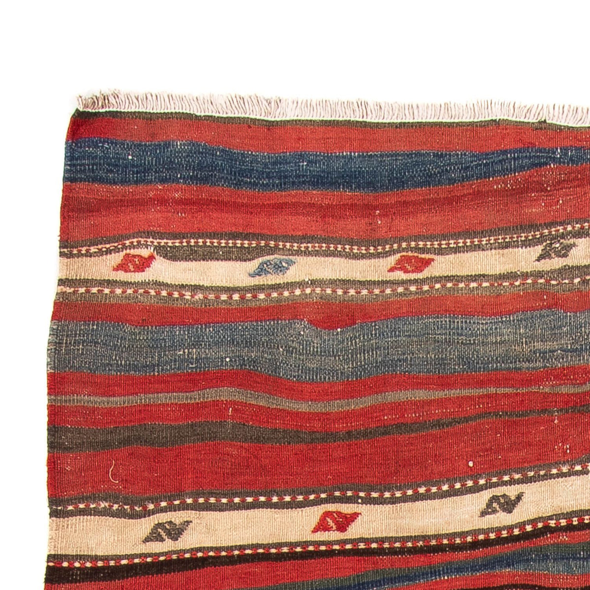 Loper Kelim tapijt - Oud - 250 x 140 cm - veelkleurig