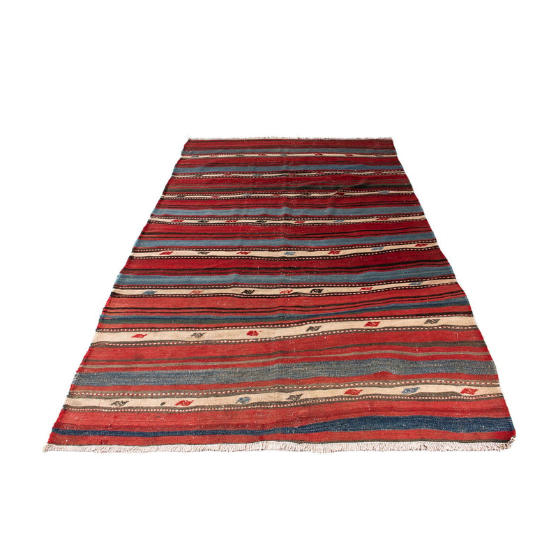 Loper Kelim tapijt - Oud - 250 x 140 cm - veelkleurig