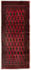 Turkaman tapijt - 130 x 60 cm - rood