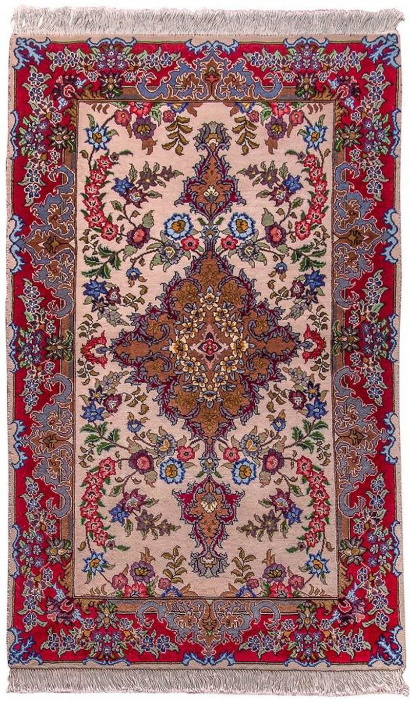Perzisch tapijt - Tabriz - Royal - 160 x 97 cm - roze