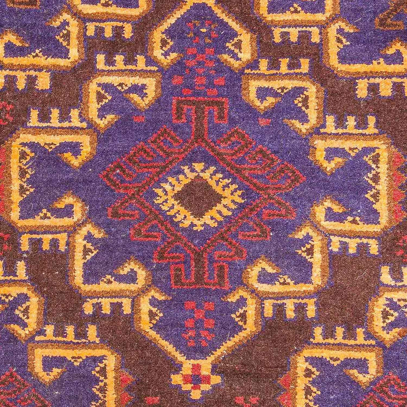 Baluch tapijt - 133 x 81 cm - blauw