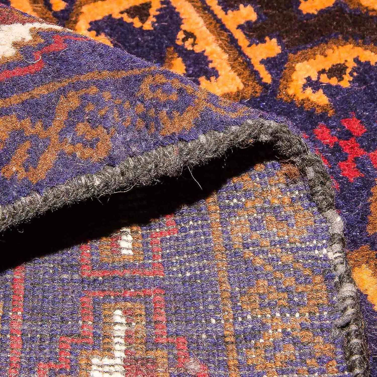 Baluch tapijt - 133 x 81 cm - blauw