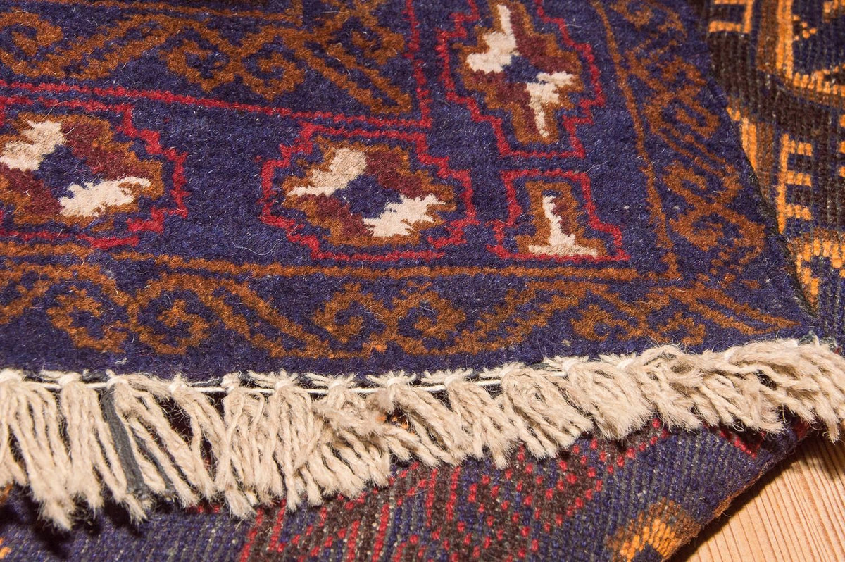 Baluch tapijt - 133 x 81 cm - blauw