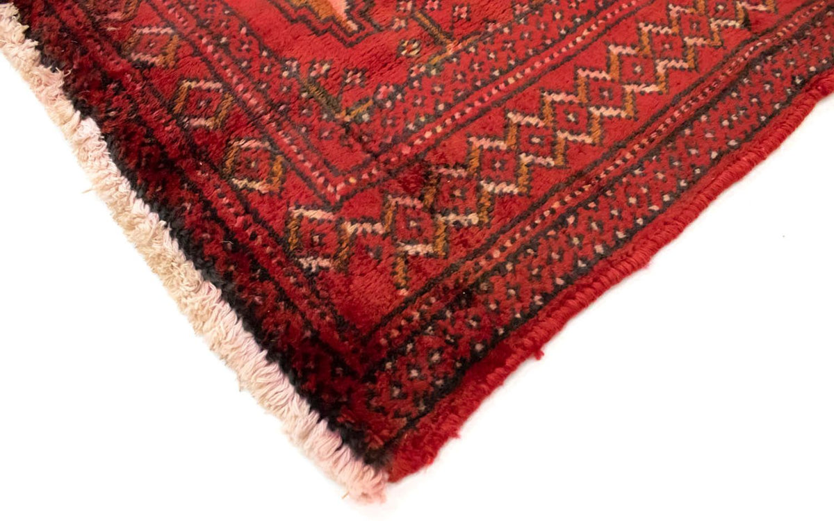 Turkaman tapijt - 130 x 60 cm - rood