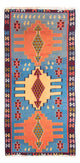 Antiek kilim Tapijt 280x140cm